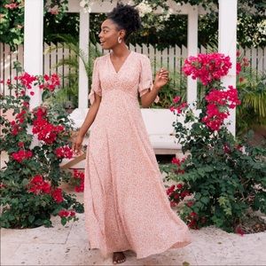 Pink Gal Meets Glam Aurora maxi